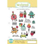 Taylored Expressions - Stamp Set - Party Monsters (Set Of 14)