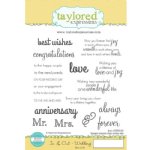Taylored Expressions - Stamp & Die Combo -  In & Out - Wedding