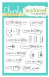 Taylored Expressions - Clear Stamp - All Tucked In - Birthday