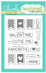 Taylored Expressions - Clear Stamp - Pennant Parade - Valentine