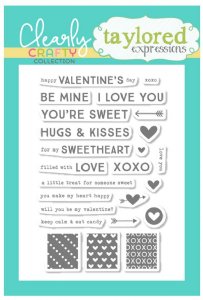 Taylored Expressions - Clear Stamp - Tag Team - Valentine