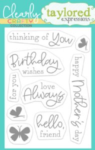 Taylored Expressions - Clear Stamp - Sweet Sentiments