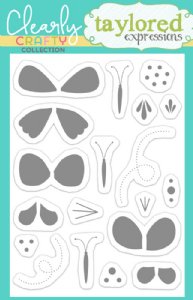 Taylored Expressions - Clear Stamp - Butterfly Wishes