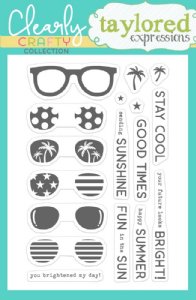 Taylored Expressions - Clear Stamp - Shades of Summer