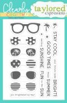 Taylored Expressions - Clear Stamp - Shades of Summer