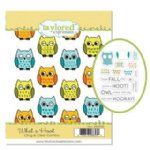 Taylored Expressions - Cling & Clear Stamp Combo - What a Hoot