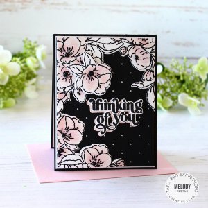 Taylored Expressions - Cling Stamp - Fancy Florets
