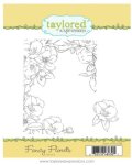 Taylored Expressions - Cling Stamp - Fancy Florets