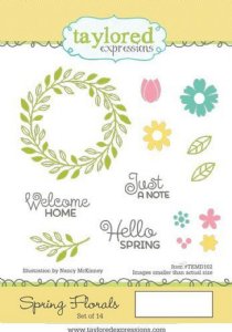 Taylored Expressions - Stamp Set - Spring Florals