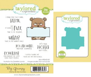 Taylored Expressions - Stamp & Die Combo - Big Grumpy