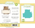 Taylored Expressions - Stamp & Die Combo - Big Grumpy Cat