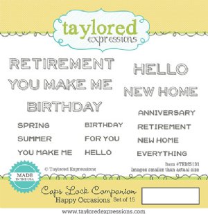 Taylored Expressions - Stamp - Happy Occasions