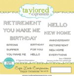 Taylored Expressions - Stamp - Happy Occasions