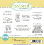 Taylored Expressions - Cling Stamp - Shenanigans