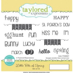 Taylored Expressions - Stamp - Little Bits Of Spring