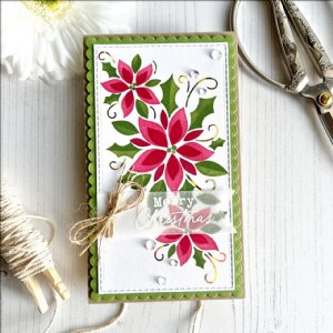 Taylored Expressions - Foil It - Mini Slim Holly Holiday