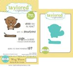 Taylored Expressions - Stamp & Die Combo - Busy Beaver