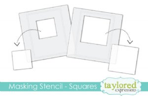 Taylored Expressions - Stencil - Squares