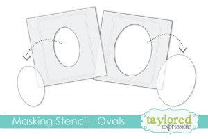 Taylored Expressions - Stencil - Ovals