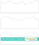 Taylored Expressions - Stencil - Clouds