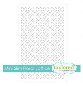 Taylored Expressions - Stencil - Floral Lattice