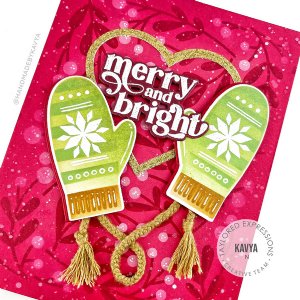 Taylored Expressions - Stencil & Clear Stamp Combo - Cozy Winter