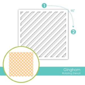 Taylored Expressions - Rotating Stencil - Gingham