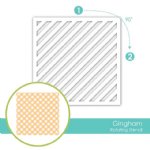 Taylored Expressions - Rotating Stencil - Gingham