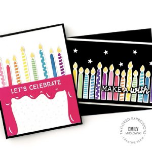 Taylored Expressions - Triple Slim Layering Stencil - Celebrate