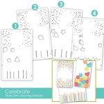 Taylored Expressions - Triple Slim Layering Stencil - Celebrate