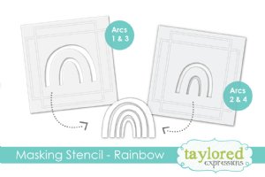 Taylored Expressions - Masking Stencil - Make a Rainbow