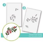 Taylored Expressions - Stencil - Seasonal Sprig Set