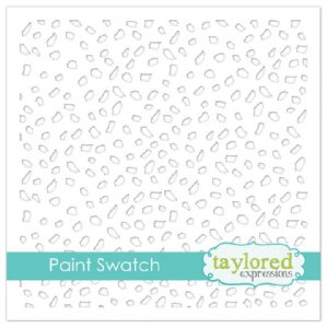 Taylored Expressions - Stencil - Paint Swatch