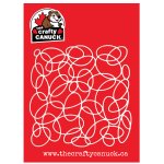 The Crafty Canuck - Stencil 6x6 - Scribbles