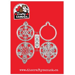 The Crafty Canuck - Dies - Snowflake Ornaments