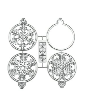 The Crafty Canuck - Dies - Snowflake Ornaments