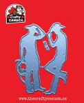 The Crafty Cancuck - Dies - Cowboy Silhouettes