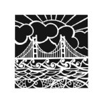 The Crafters Workshop - 6x6 Stencil - Golden Gate