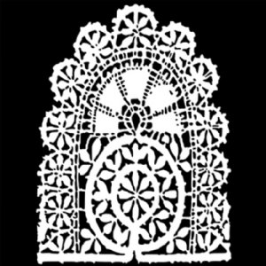 The Crafter's Workshop - 6X6 Stencil - Tatting