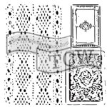 The Crafter's Workshop - 6X6 Stencil - Cards and Lace