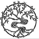 The Crafters Workshop - Stencil - 6X6 - Mystical Tree