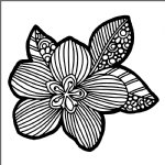 The Crafter's Workshop - 6X6 Stencil - Flower Blossom
