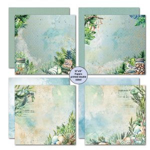 3Quarter Designs - 12X12 Collection Kit - Beachside Life