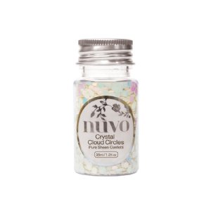 Nuvo - Embellishments - Confetti Crystal Cloud Circles