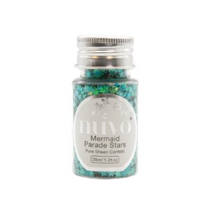 Nuvo - Embellishments - Confetti Mermaid Parade Stars