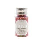 Nuvo -  Pure Sheen Confetti - Fiery Phoenix Circles
