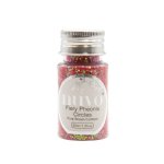 Nuvo -  Pure Sheen Confetti - Fiery Phoenix Circles