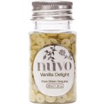 Nuvo - Embellishments - Sequins Vanilla Delight