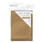 Tonic - Card Blanks - Kraft Card A6