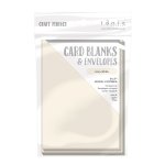 Tonic - Card Blanks - Ivory White 5X7